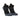 Hilly Supreme Medium Cushioning Socklet Black/Grey Marl