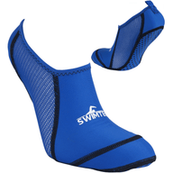 SwimTech blue pool socks