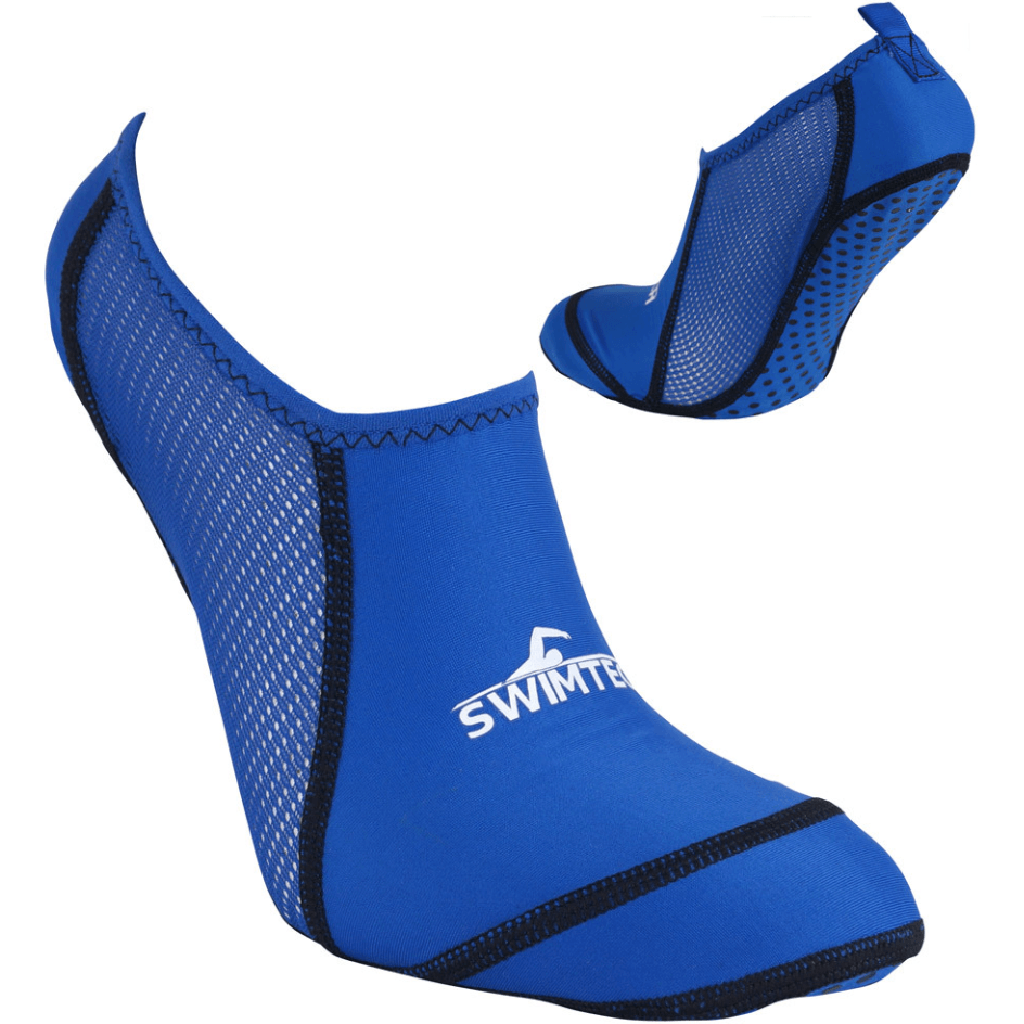 SwimTech blue pool socks