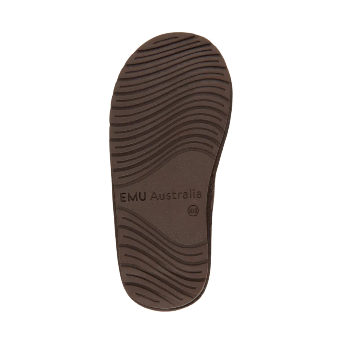 EMU Wallaby Mini girls' chocolate suede boots with merino wool lining