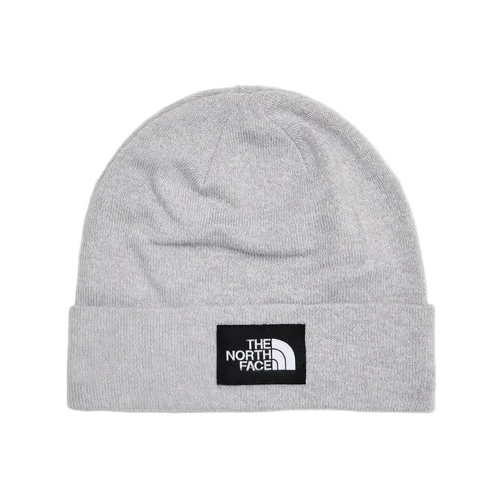 The North Face grey Dock Worker beanie hat