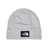 The North Face Adults Beanie Hat Dock Worker Recycled TNF Pale Grey Heather