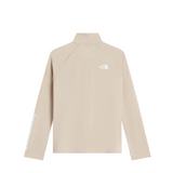 The North Face Girls 1/4 Zip Flex Graphic Timeless Taupe