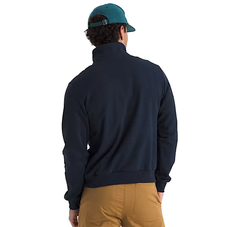 The North Face men's navy quarter-zip top