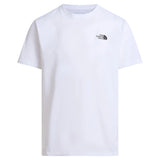 The North Face Mens T-Shirt Mountain Sketch Regular SS TNF White