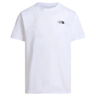 The North Face Mens T-Shirt Mountain Sketch Regular SS TNF White
