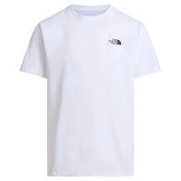 The North Face Mens T-Shirt Mountain Sketch Regular SS TNF White