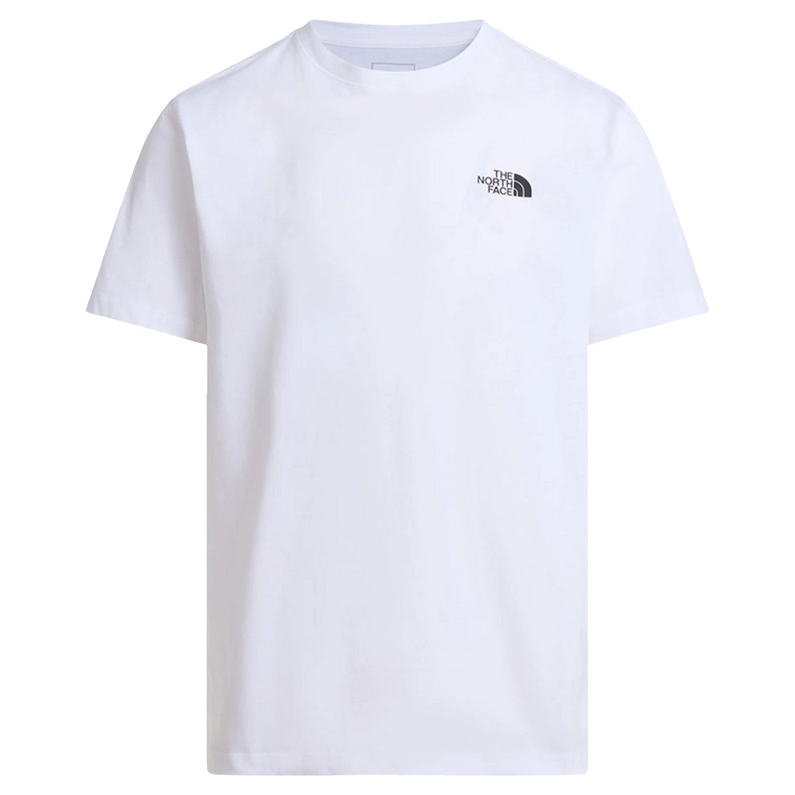The North Face Mens T-Shirt Mountain Sketch Regular SS TNF White