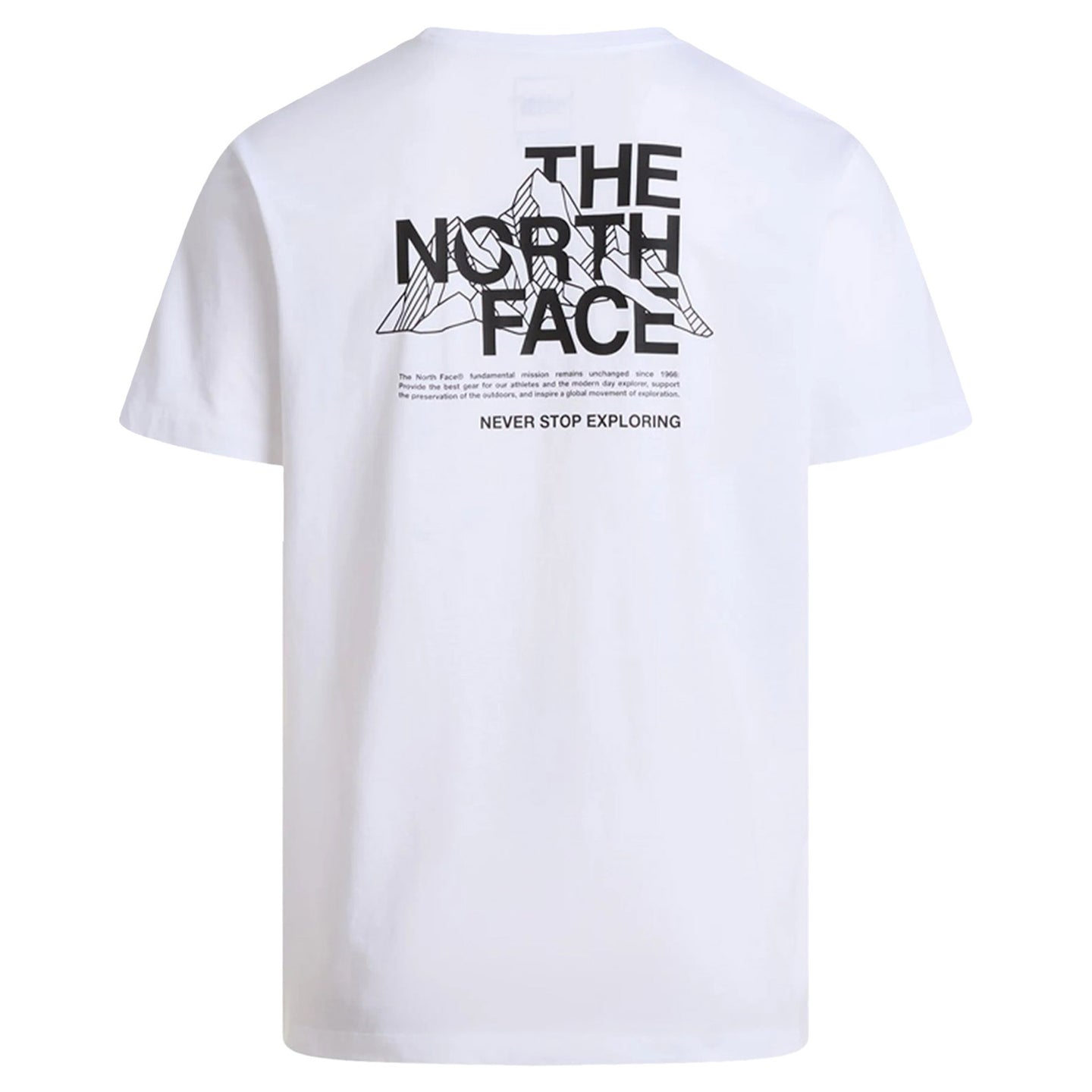 The North Face men's white t-shirt