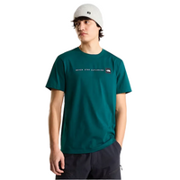 The North Face Mens T-Shirt Regular Never Stop Exploring Graphic Pacific Teal