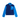 The North Face women's blue quarter-zip fleece