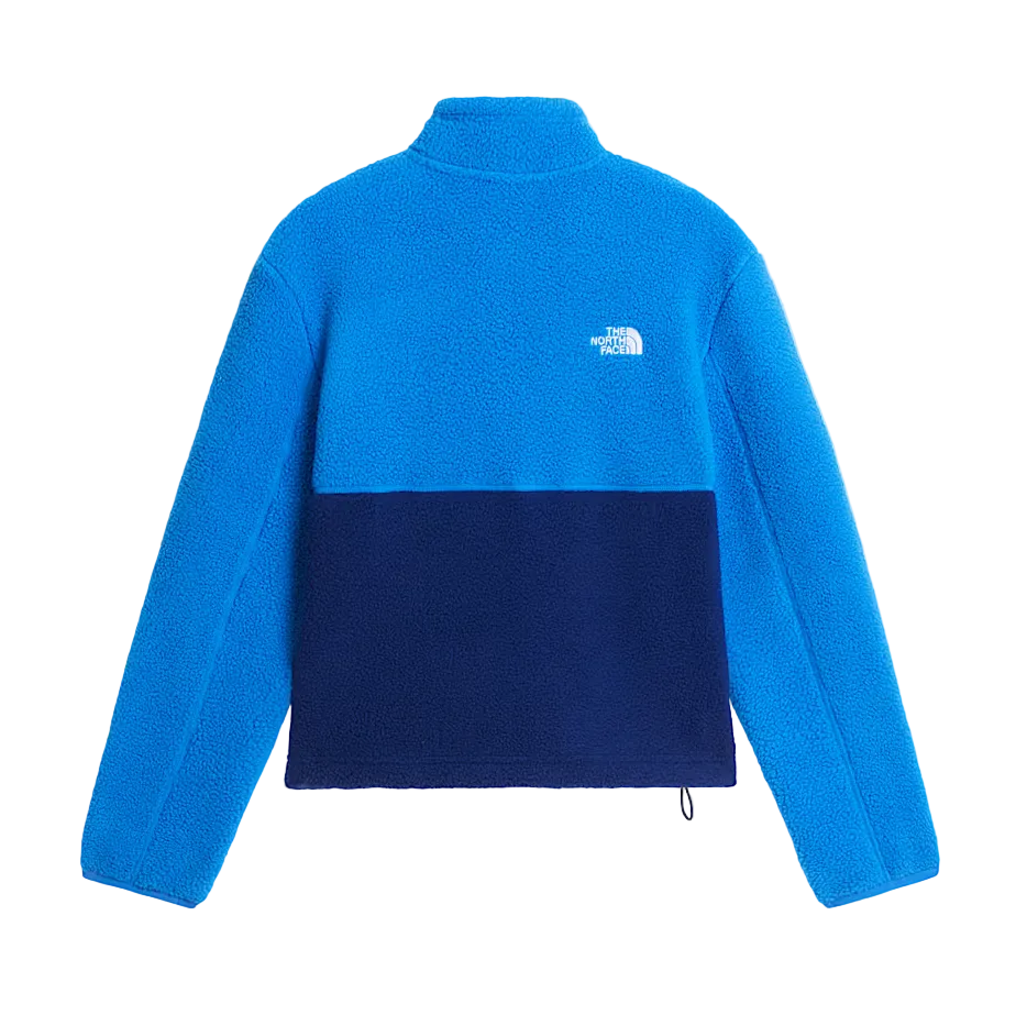 The North Face Womens 1/4 Zip Yumiori Fleece Bold Blue/Active Blue