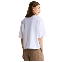 The North Face Womens T-Shirt Essential Simple Dome Boxy Relaxed SS TNF White