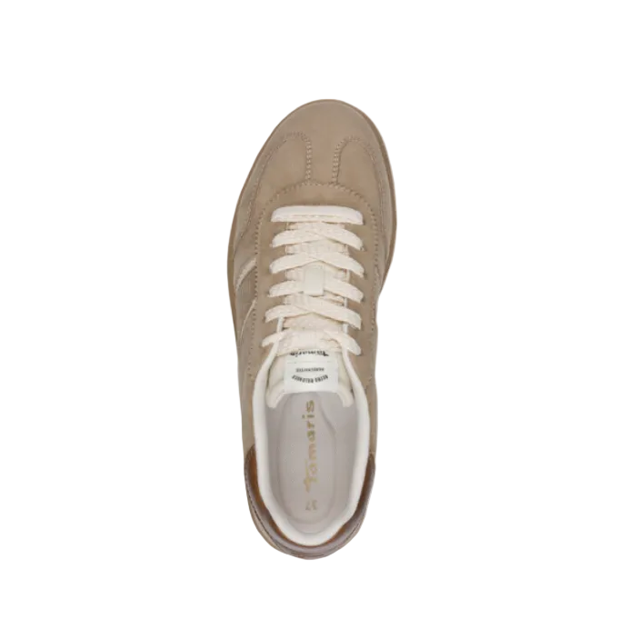 Tamaris Womens Trainer 1-23624-43 Taupe