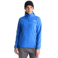 The North Face Womens 1/4 Zip Glacier Fleece Active Blue