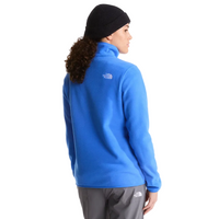 The North Face Womens 1/4 Zip Glacier Fleece Active Blue