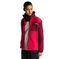 The North Face Womens Fleece Yumiori Full Zip Lali Guran/Burgundy Crush