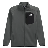 The North Face Mens Jacket Crest Full Zip Anthracite Grey