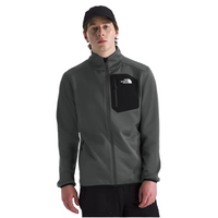 The North Face Mens Jacket Crest Full Zip Anthracite Grey