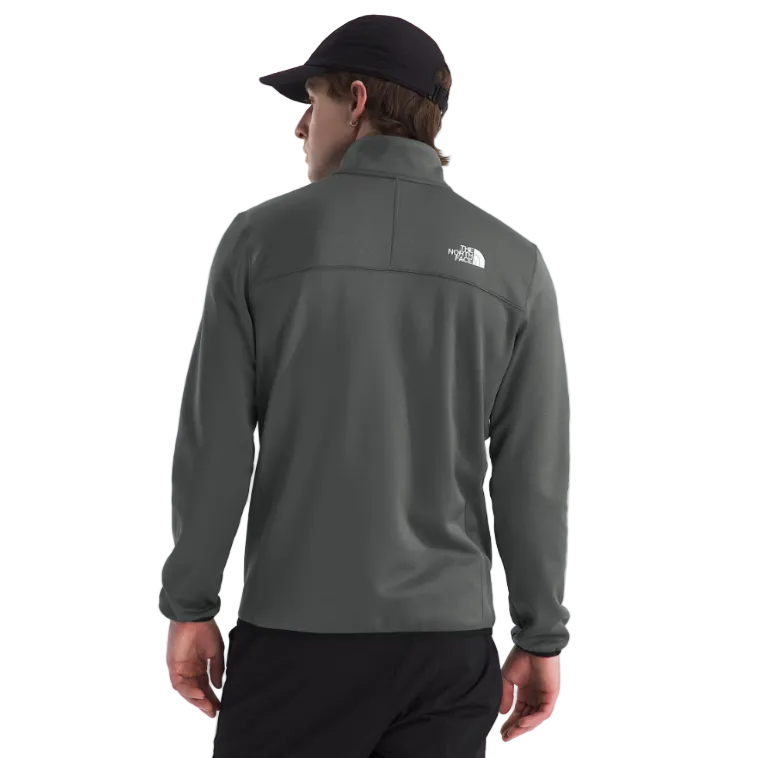 The North Face Mens Jacket Crest Full Zip Anthracite Grey