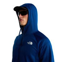 The North Face Mens Jacket Reaxion 2.0 Hooded Full Zip Estate Blue/Dark Heather