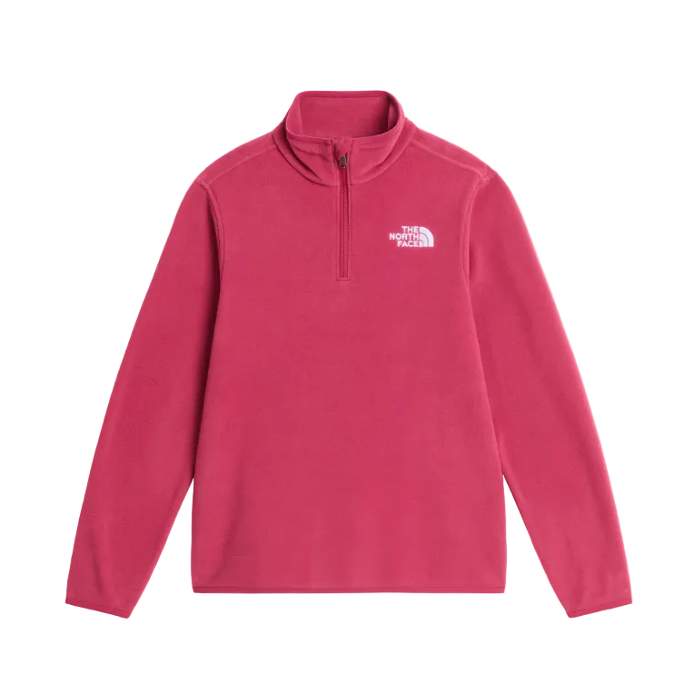 The North Face Teen Quarter Zip Glacier Fermented Clay