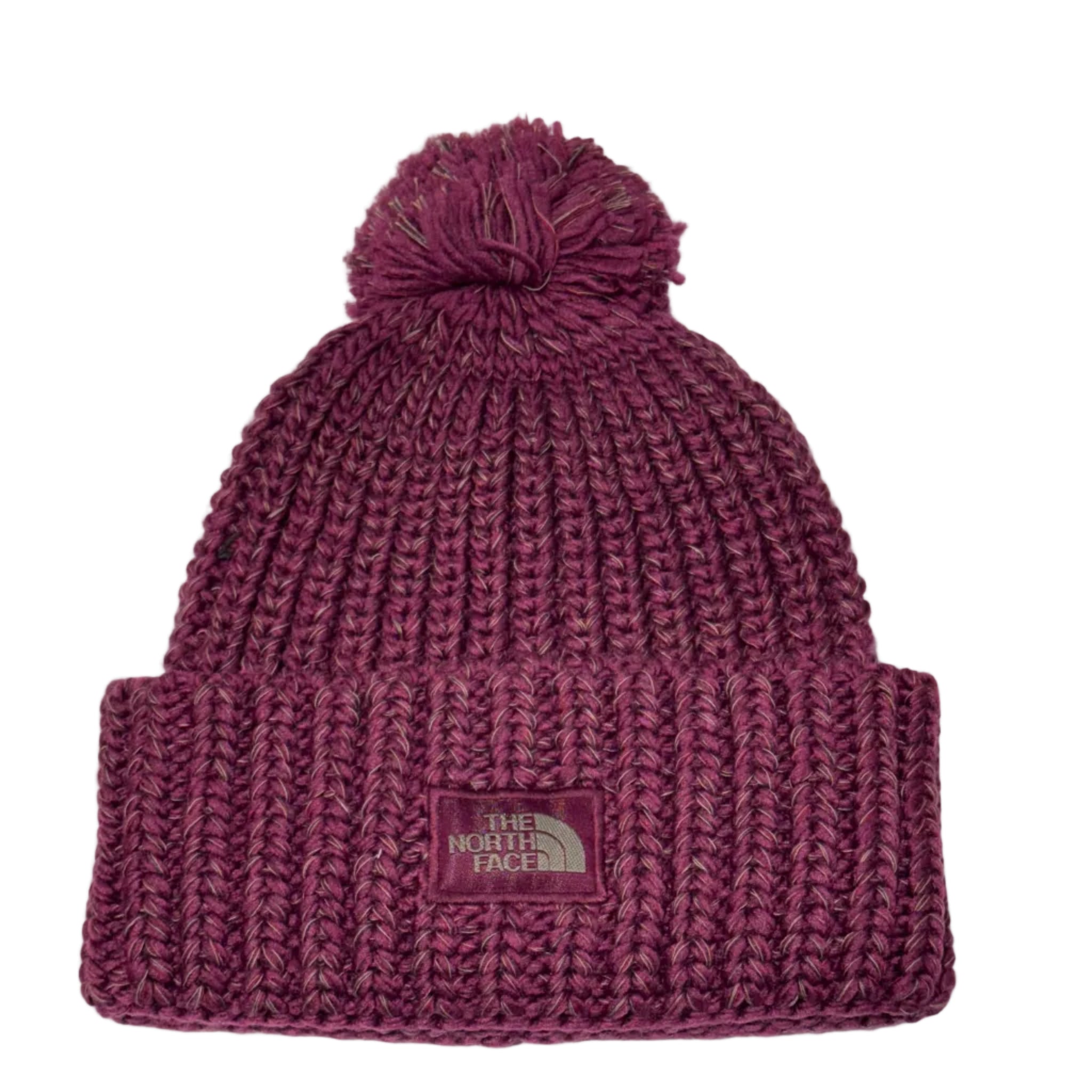 The North Face Unisex Beanie Cozy Chunky Cabin Burgundy Crush