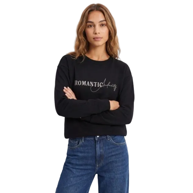 Tiffosi Womens Sweatshirt Oceanic Black