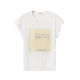 Tiffosi Womens T-Shirt Madrid 26 White