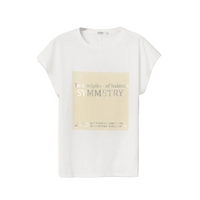 Tiffosi Womens T-Shirt Madrid 26 White