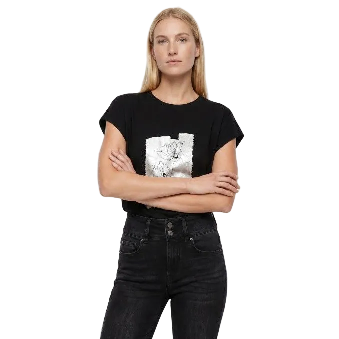 Tiffosi Womens T-Shirt Madrid 26 Black
