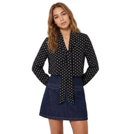 Tiffosi Womens Blouse Billy Black