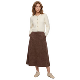 Tiffosi Womens Skirt Susy Brown