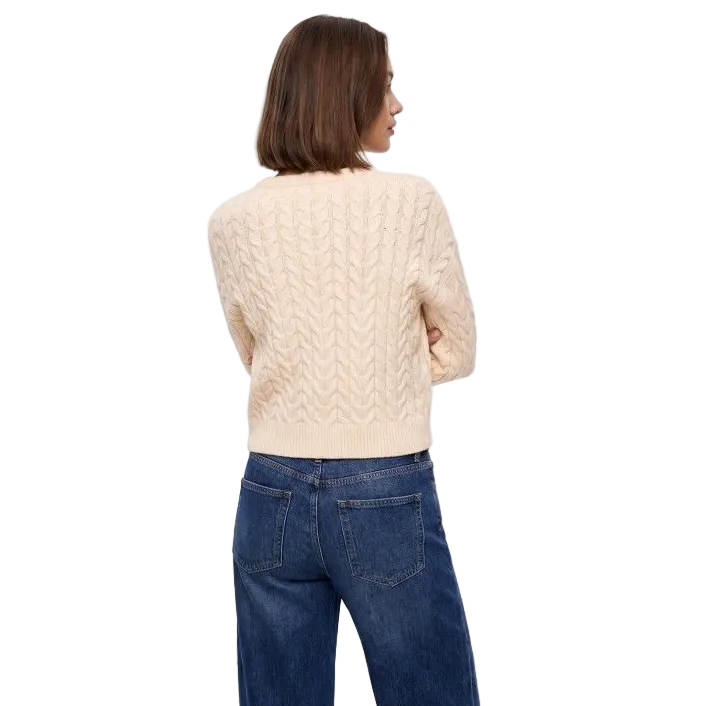 Tiffosi Uranos women's beige knitted sweater