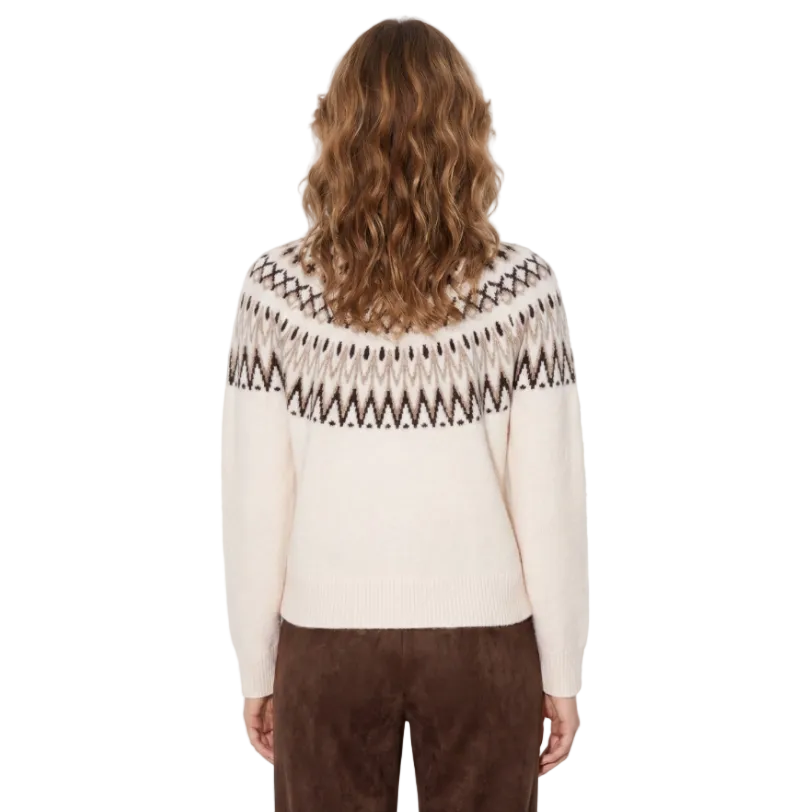 Tiffosi Alberta women's birch cream knitted sweater