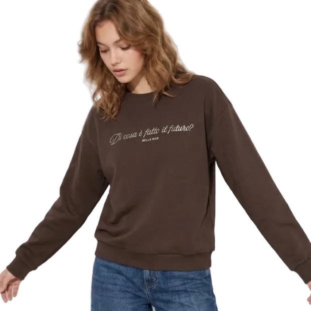 Tiffosi Oceanic women's brown sweatshirt