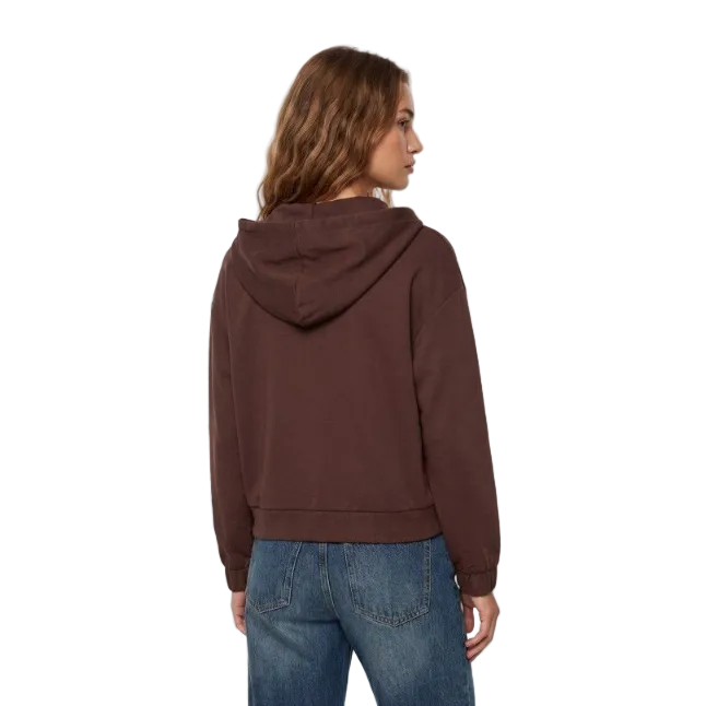 Tiffosi Pam women's brown zip hoodie