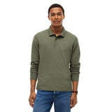 Tommy Jeans Mens Polo Essential Long Sleeve Rocky Mountain