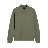 Tommy Jeans Mens Polo Essential Long Sleeve Rocky Mountain