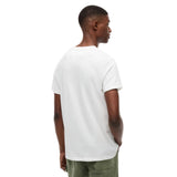 Tommy Jeans Mens T-Shirt Slim Linear Chest Ecru