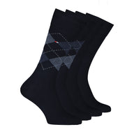Tommy Hilfiger Mens 2 Pairs Socks Dark Navy