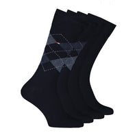 Tommy Hilfiger Mens 2 Pairs Socks Dark Navy