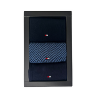 Tommy Hilfiger Womens 3 Pack Socks Navy Combo