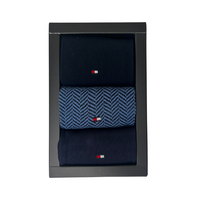 Tommy Hilfiger Womens 3 Pack Socks Navy Combo