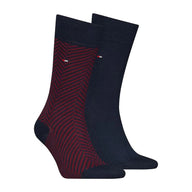 Tommy Hilfiger Mens 2 Pairs Socks Navy