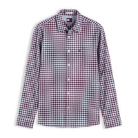 Tommy Jeans Mens Shirt Regular Check Oxford Sky Blue Check
