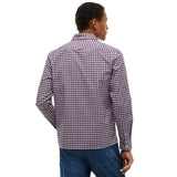 Tommy Jeans Mens Shirt Regular Check Oxford Sky Blue Check