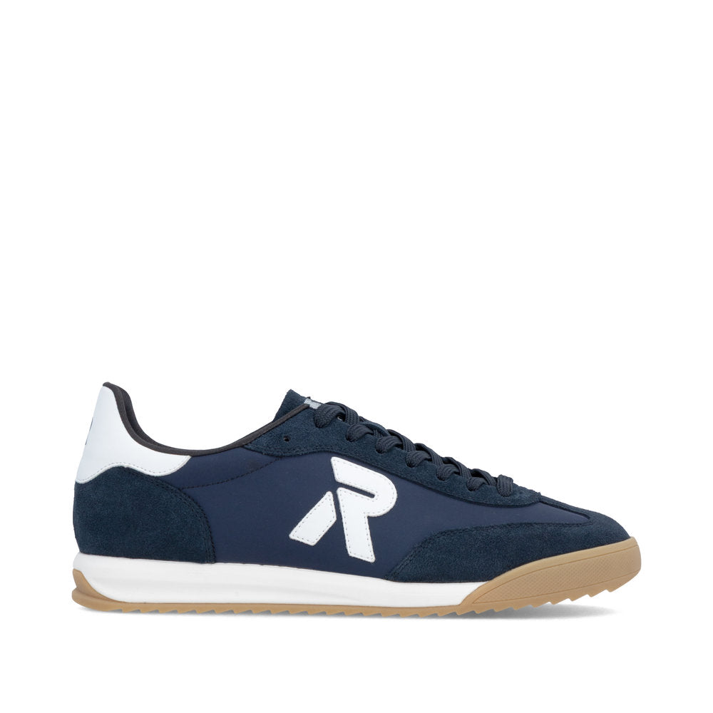 Rieker Mens Trainer U4000-14 Navy/White