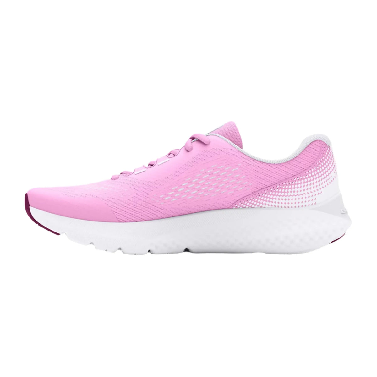 Under Armour Girls Trainer GGS Charged Rogue 4 Stellar Pink / White/ Purple Gemini
