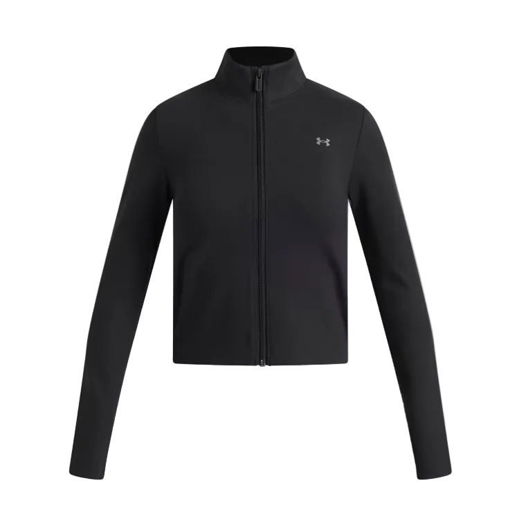 Under Armour Girls Motion Full Zip Black/Castlerock
